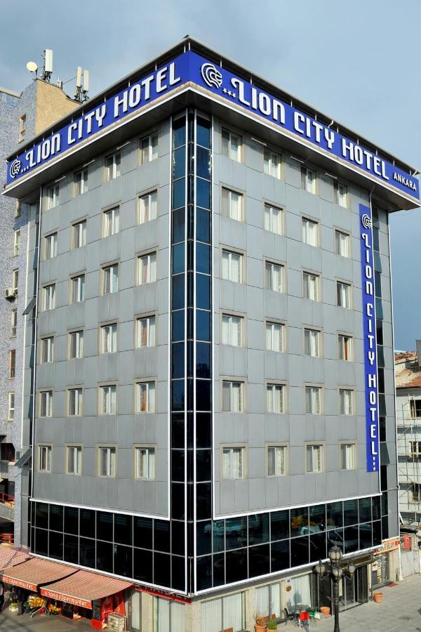 Lion City Hotel Ankara Exterior foto